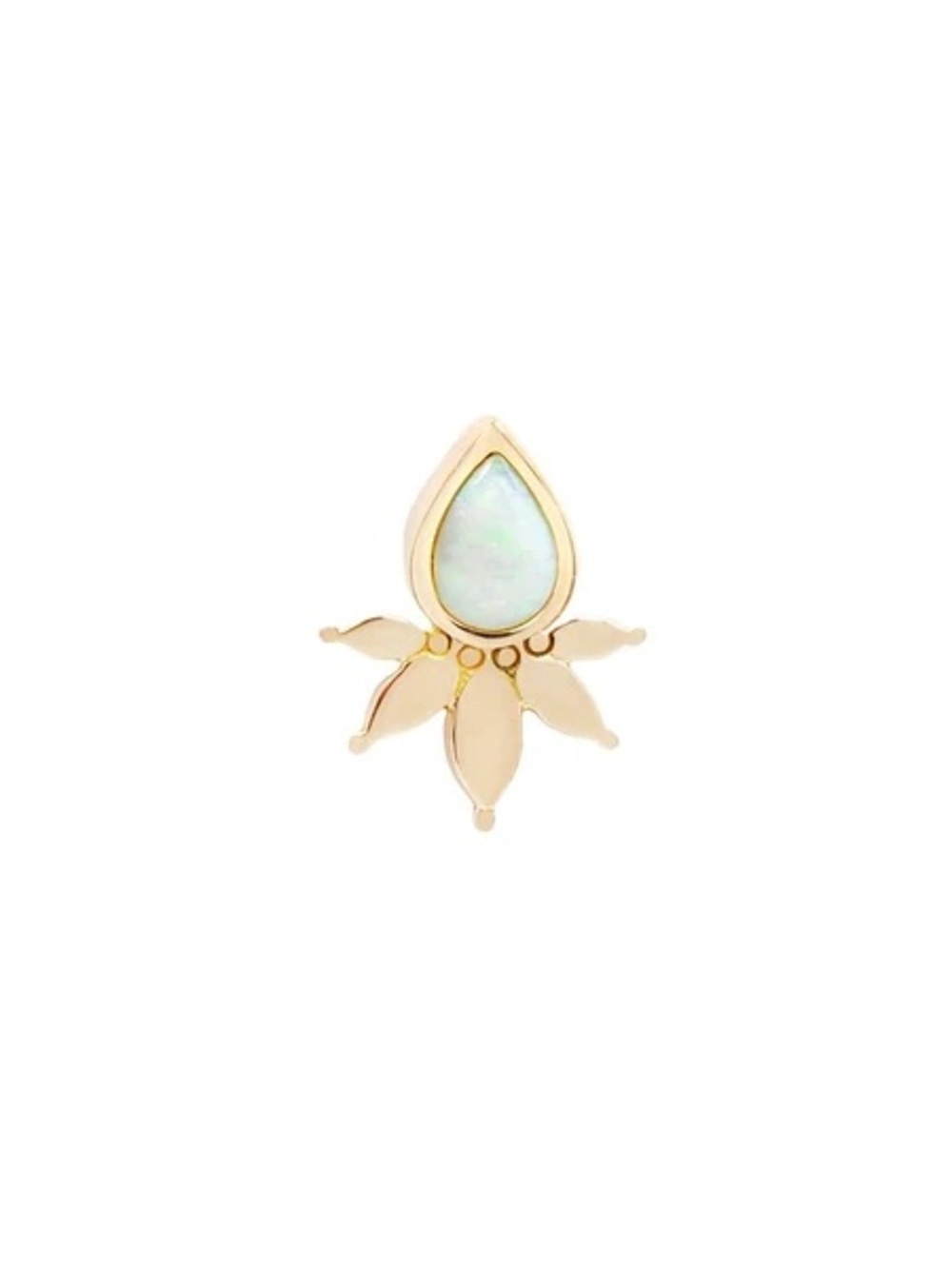 Buddha Jewelry Organics- Lavish Opal in 14k yellow gold